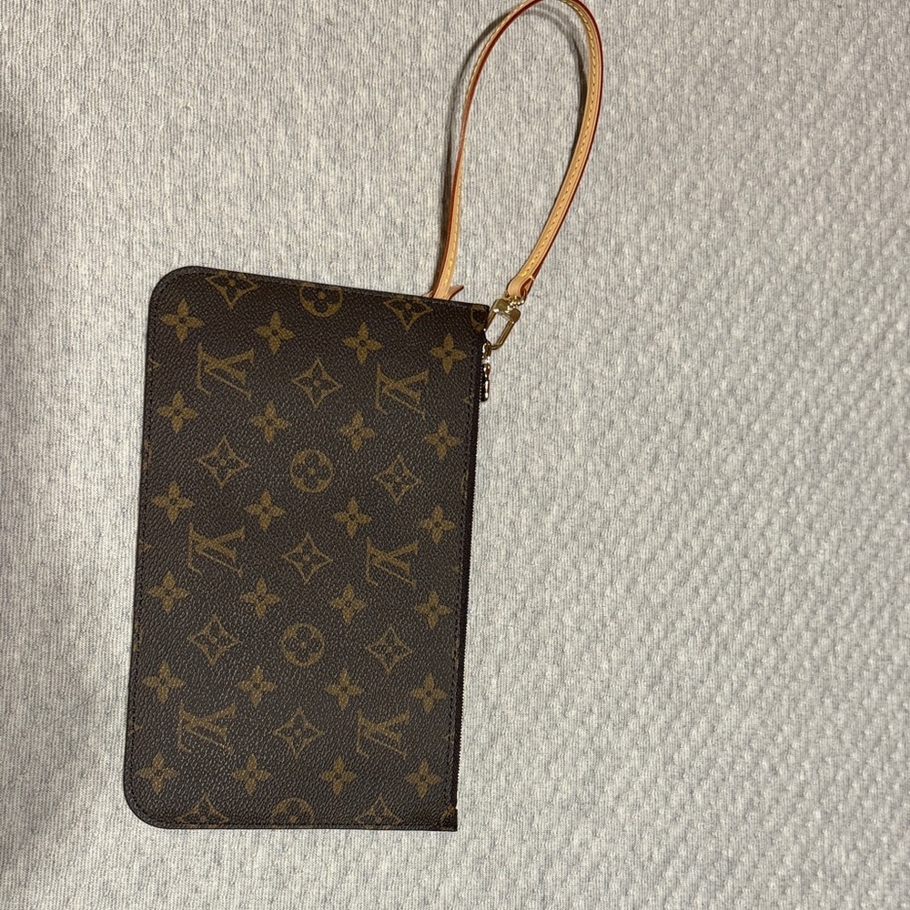 Louis Vuitton Brown Monogram Pouch
